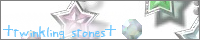 twinkling stones